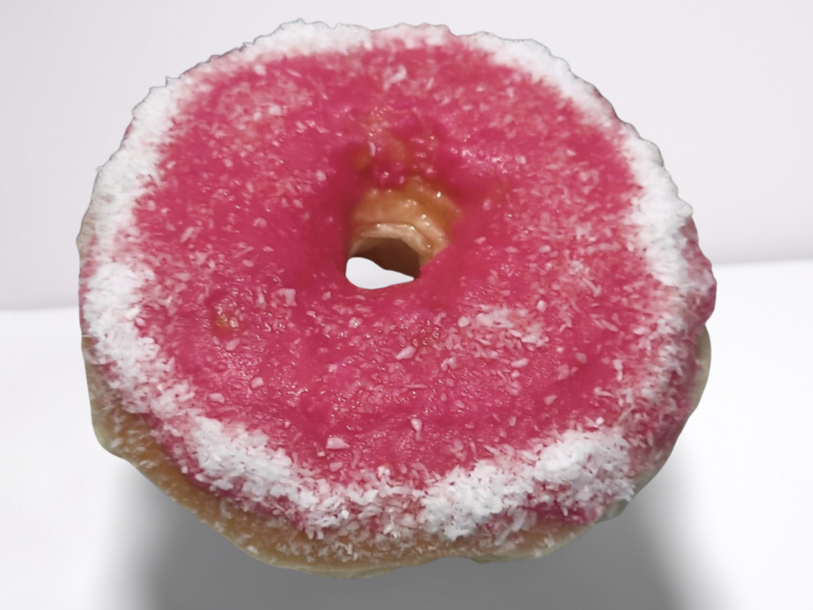 Donat Strawberry Coconat