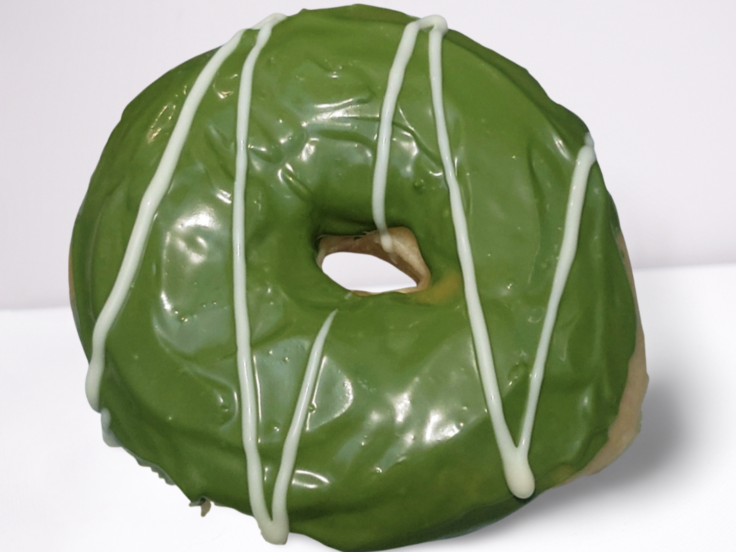 Donat Glaze Greentea